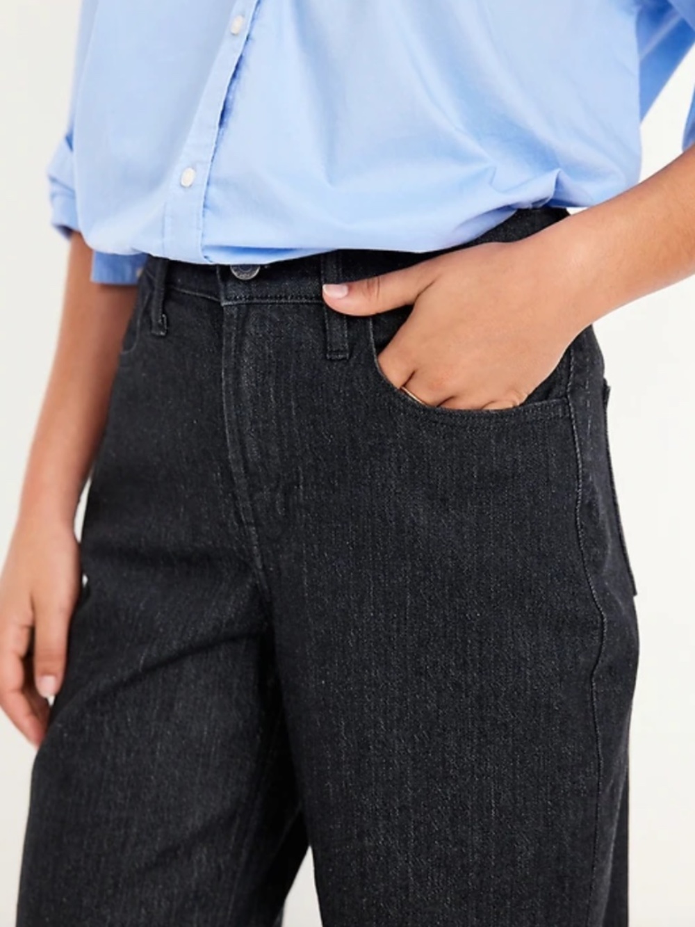 High-Waisted Wow Barrel Ankle Jeans